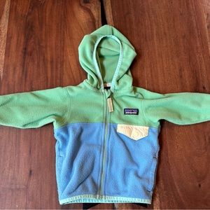 Patagonia Micro D Snap-T Fleece- size 3-6 months